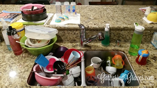 mommy goes to sleep dishes